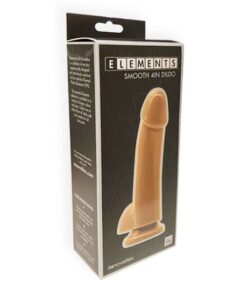 Elements  - Smooth 4 Inch Dildo - Brown