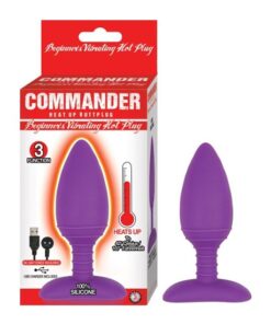 Commander Beginner'S Vibrating Hot Plug-Purple
