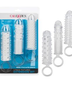 3 PIECE TEXTURED EXTENSION SET