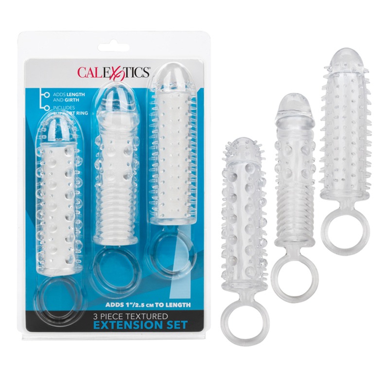 3 PIECE TEXTURED EXTENSION SET · fotografía 1