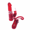 Bunny Pearl Vibrator Red