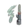 Xtreme Pleasure Vibe W/Interchangeable Stimulator Covers Platinum