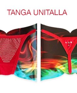 TANGA ALGODON CRISTAL ROJO