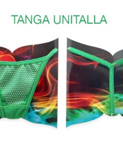 TANGA ALGODON METAL VERDE