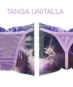 TANGA ALGODON METALL LILA