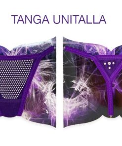 TANGA ALGODON METAL MORADO