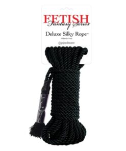 Fetish Fantasy Series Deluxe Silk Rope - Black