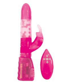 Erotic Straight Bunny Fun-Pink