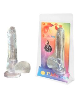 7" JELLY DNG W/SUCTION-CRYSTAL