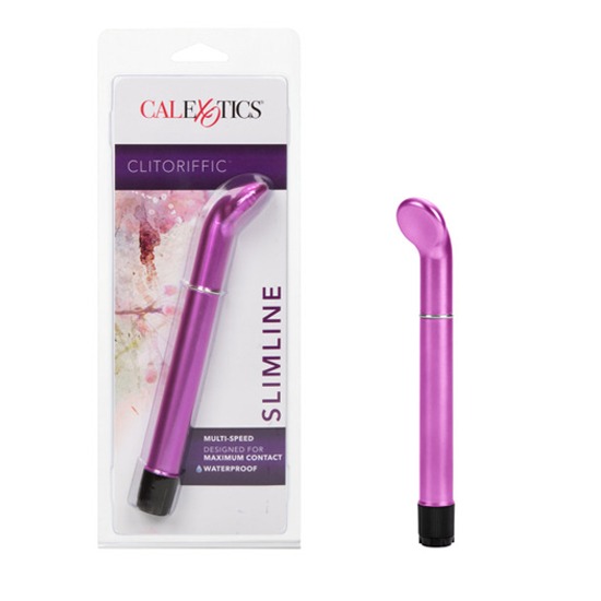 Vibrador para Clítoris Multi-velocidad Slimline Pink Clitoriffic CalExotics