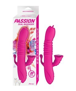3111/PASSION DUAL MASSAGER HEAT UP-