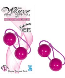 WISPER COLLECTION NEN-WA BALLS - PURPLE