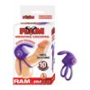 RAM VIBRATING COCKRING-PURPLE