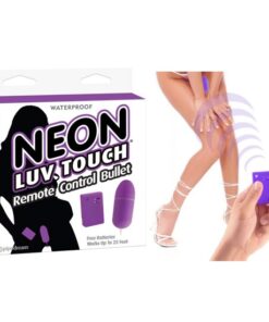 Neon Luv Touch Remote Control Bullet - Purple