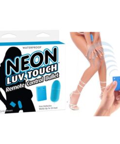 Neon Luv Touch Remote Control Bullet - Blue