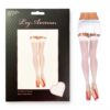 Sheer Backseam Stocking - One Size - White