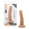 Dr. Skin - 5.5 Inch Cock With Suction Cup - Vanilla