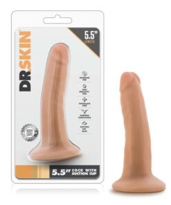 Dr. Skin - 5.5 Inch Cock With Suction Cup - Vanilla