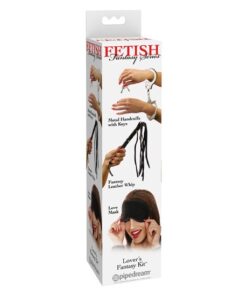 Fetish Fantasy Series Lover's Fantasy Kit - Black/Silver