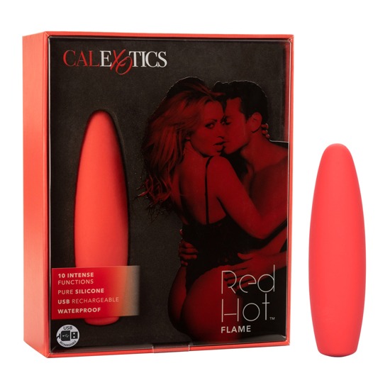 Vibrador tipo Bullet Red Hot Flame Rojo CalExotics
