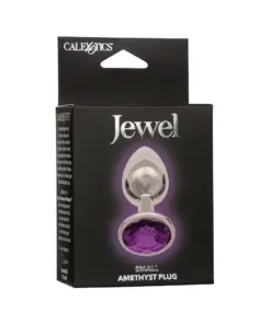 JEWEL SMALL AMETHYST PLUG