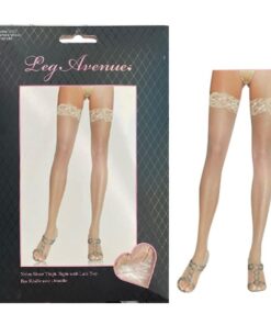Nylon Sheer Thing Highs - Nude