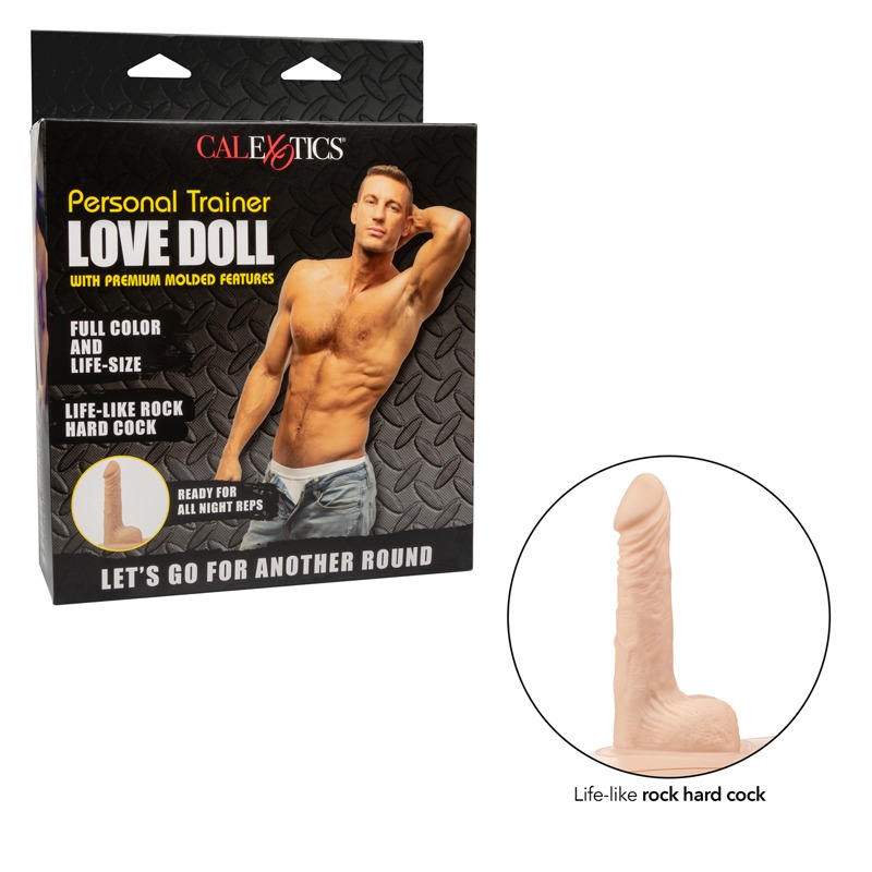 Dildo Realista Entrenador Personal Trainer Love Doll CalExotics