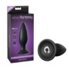 Plug Anal Vibratorio Grande Elite Silicone Negro Pipedream