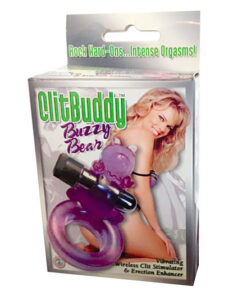 Clit Buddy Buzzy Bear-Purple