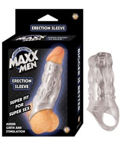 MAXX MEN ERECTION SLEEVE – CLEAR