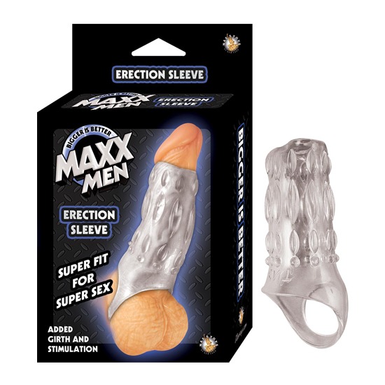 MAXX MEN ERECTION SLEEVE – CLEAR · fotografía 1