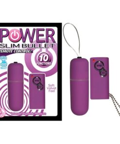 POWER SLIM BULLET REMOTE CONTROL - PURPLE