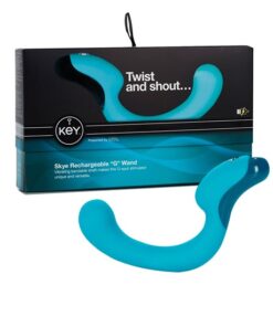 KEY SKYE RECHARGEABLE "G" WAND - ROBBIN EGG BLUE