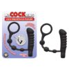 MY COCKRING WITH ASS PLEASER-BLACK