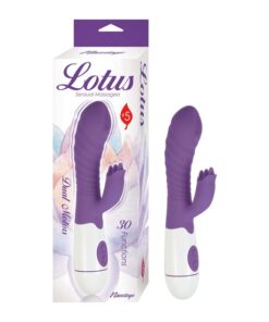 3018-2/LOTUS SENSUAL MASSAGERS #5-PUR