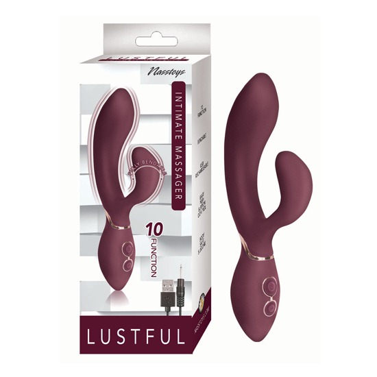 LUSTFUL INTIMATE MASSAGER-EGGPLANT · fotografía 1