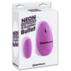 Neon Luv Touch 5 Function Bullet - Purple