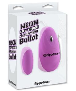 Neon Luv Touch 5 Function Bullet - Purple