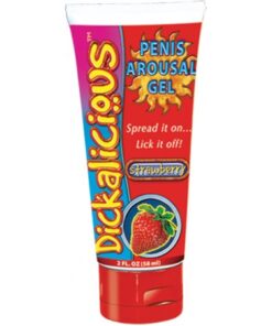 Dickalicious Penis Arousal Cream Strawberry