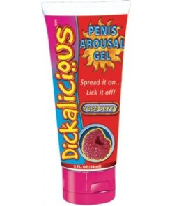 Dickalicious Penis Arousal Cream Raspberry