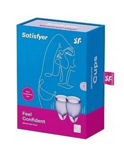 Satisfyer Feel Confident Menstrual Cup-Lilla