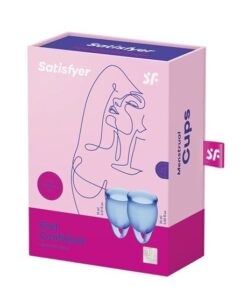 Satisfyer Feel Confident Menstrual Cup- Dark Blue