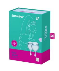 Satisfyer Feel Good Menstrual Cup-Light Blue