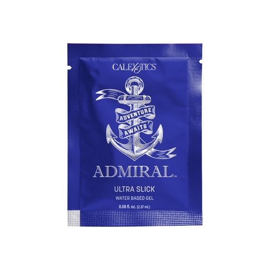 Lubricante a Base de Agua Admiral Ultra Slick Sachet 5ml CalExotics