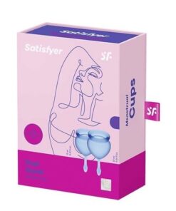 Satisfyer Feel Good Menstrual Cup-Dark Blue