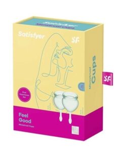 Satisfyer Feel Good Menstrual Cup-Light Green