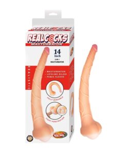 3122/REALCOCKS MASTURBATOR 14" 3 IN