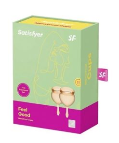 Satisfyer Feel Good Menstrual Cup-Orange