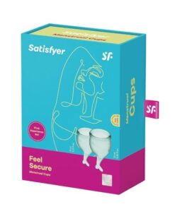 Satisfyer Feel Secure Menstrual Cup-Dark Green