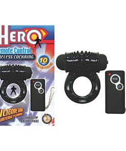 Hero Remote Control Wireless Cockring - Black